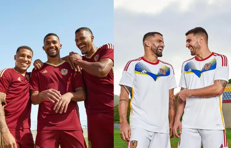 nuevas camisas de la Vinotinto