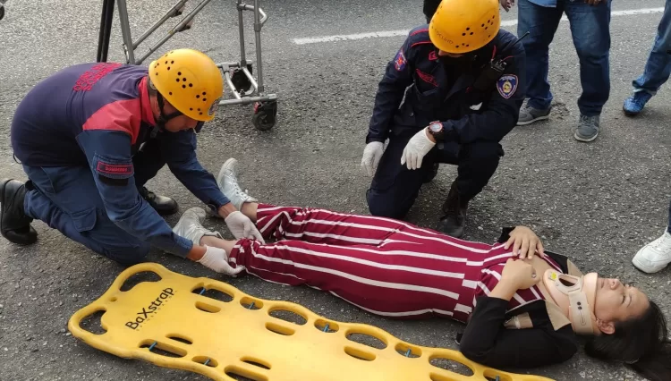 atropellada por una moto