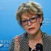 FILE PHOTO: Agnes Callamard, U.N. special rapporteur on extrajudicial, summary or arbitrary executions, holds a joint news conference with Hatice Cengiz, the fiancee of murdered journalist Jamal Khashoggi, in Brussels, Belgium December 3, 2019. REUTERS/Francois Lenoir/File Photo