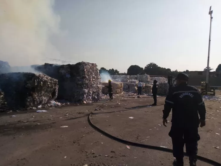 Incendio en Paveca