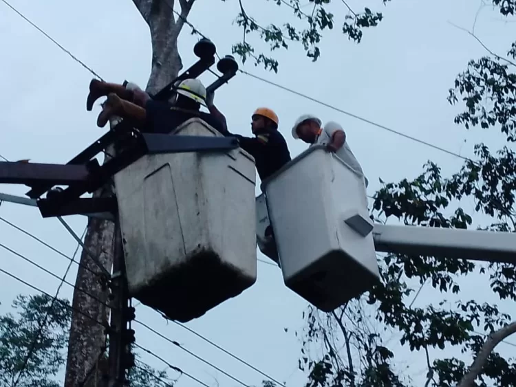 descarga eléctrica