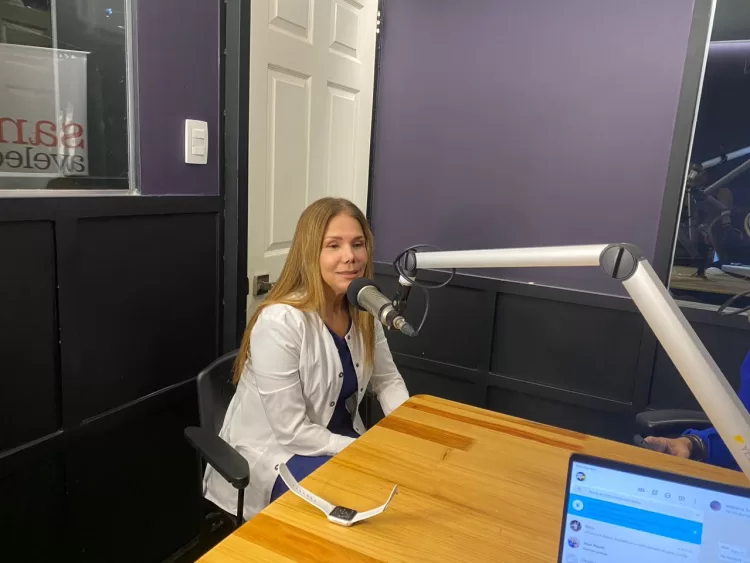 Doctora Glenda Chávez, recomendaciones ante gripes