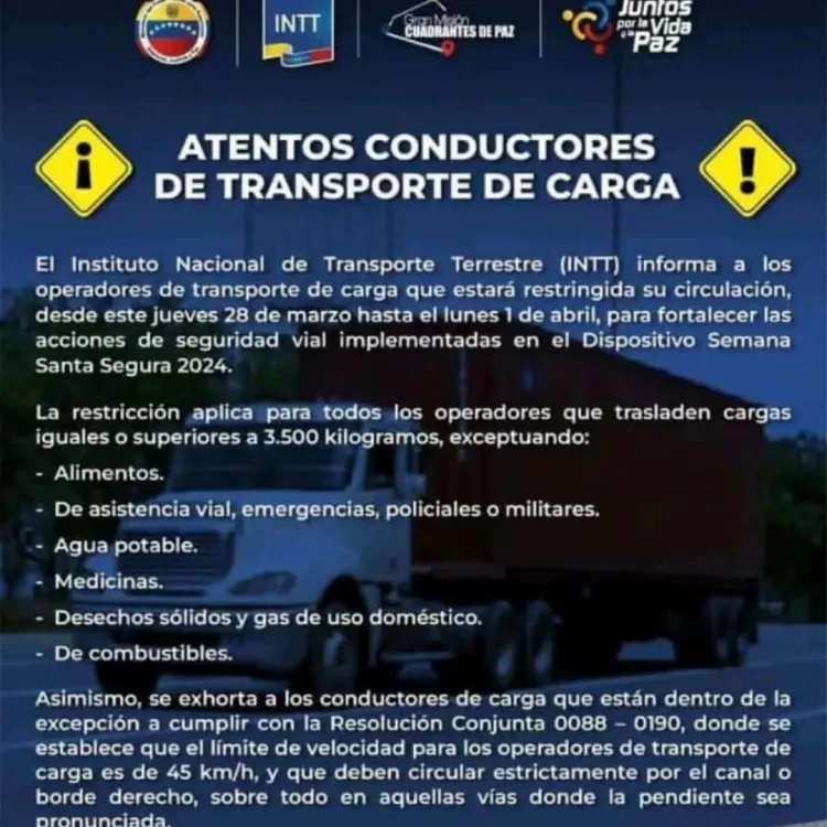 transporte de carga