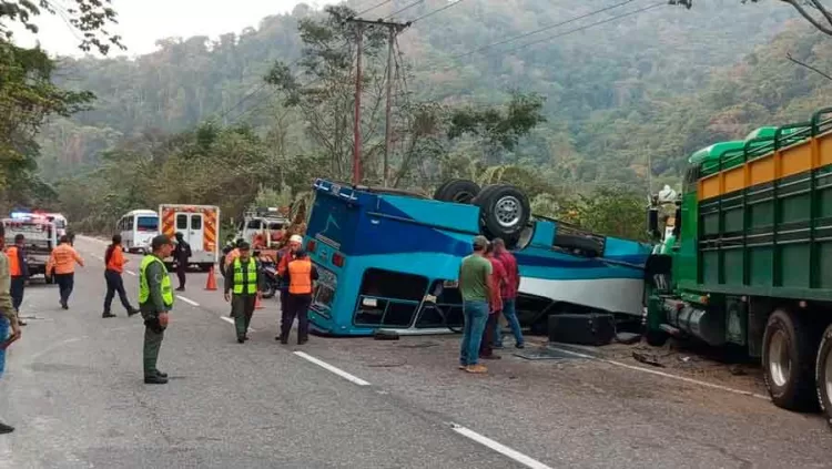 autobús y gandola