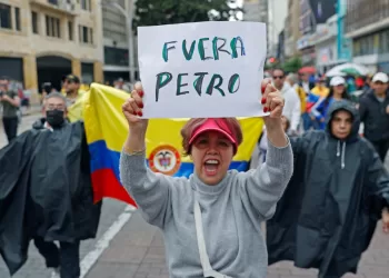 colombianos protestan