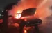 Vehículo se incendió