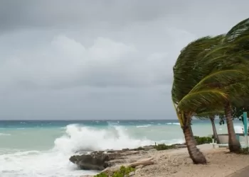 onda tropical. Foto referencial