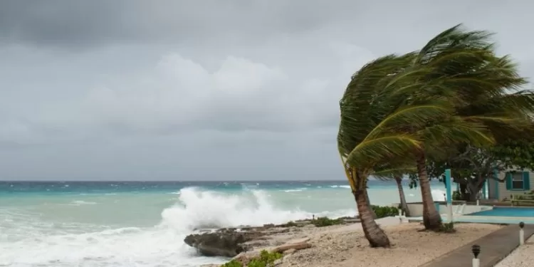 onda tropical. Foto referencial