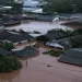 Vista general de las casas afectadas por la inundación del río Jacui en Eldorado do Sul, estado de Rio Grande do Sul, Brasil, el 3 de mayo de 2024. Foto: AFP/Anselmo Cunha