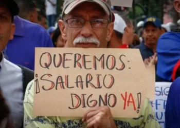 Trabajadores concentración