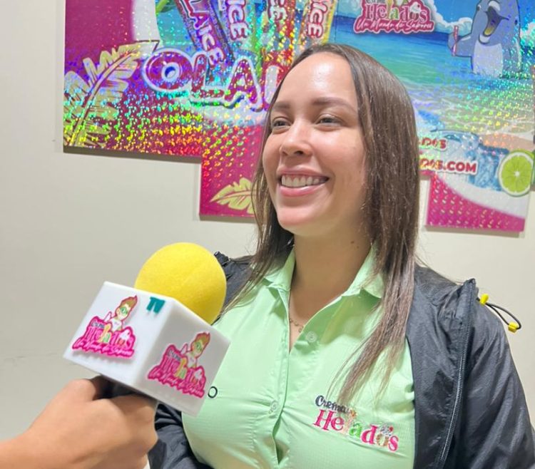 Luz Marina Sevilla de Toro, vicepresidenta de Crema Helados