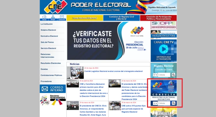 Registro Electoral definitivo
