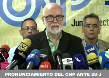 pronunicamiento oficial del CNP/ Foto captura de video