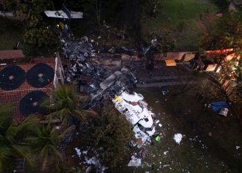 Avión se estrelló