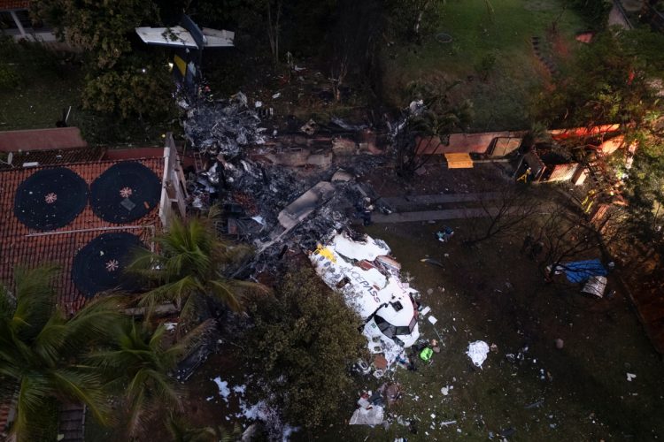 Avión se estrelló