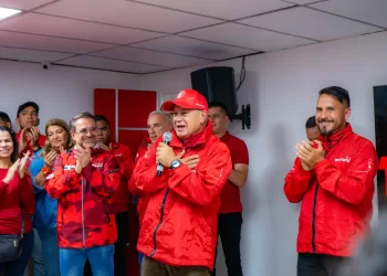 Casa del PSUV en Guacara reinaugurada por Diosdado Cabello junto a Johan Castañeda