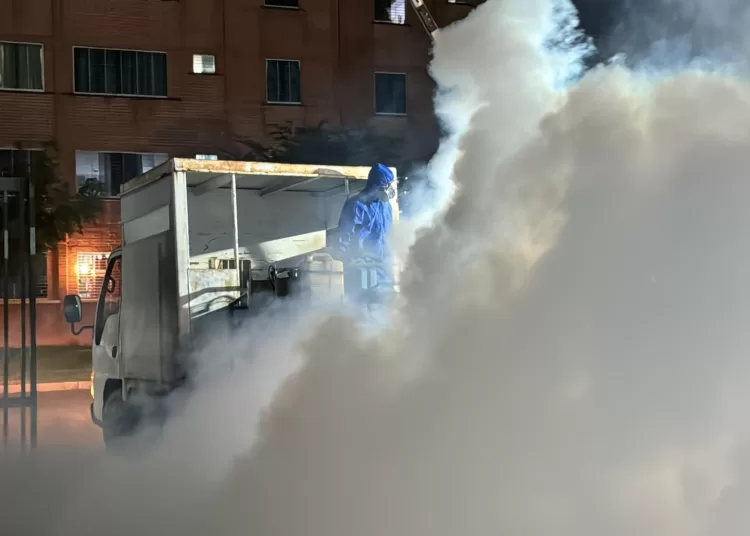 continúan jornadas de fumigación