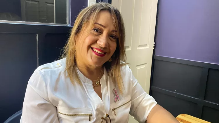 Mónica Sosa, servicio de calidad en la CRuz Roja