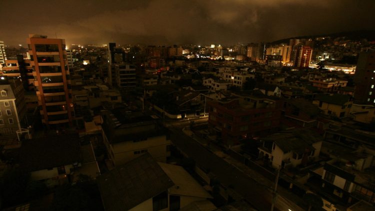 La peor crisis energética en Ecuador