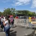 tránsito en el puente simón Bolívar protesta