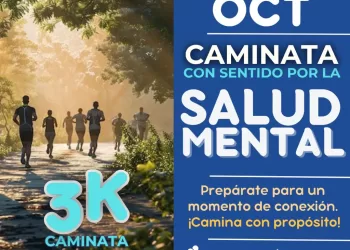 caminata por la salud mental