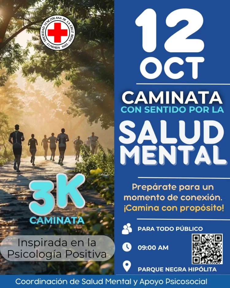 caminata por la salud mental
