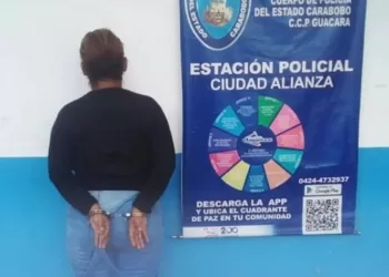 Mujer capturada en Guacara por hurto en supermercados Luxor