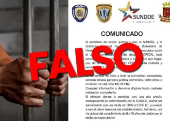 Comunicado desmentido