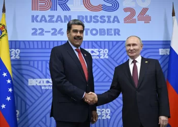 Putin y Maduro durante cumbre de los BRICS