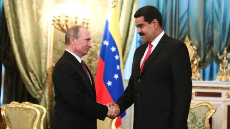Vladimir Putin y Nicolás Maduro
