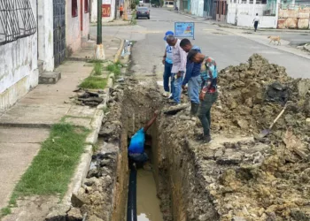 Sustituidos 30 metros de tubería