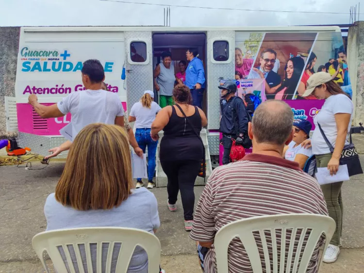 clínicas móviles en Guacara