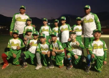 equipo de beisbol preinfantil