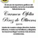 Murió la madre de Jacinto Oliveros