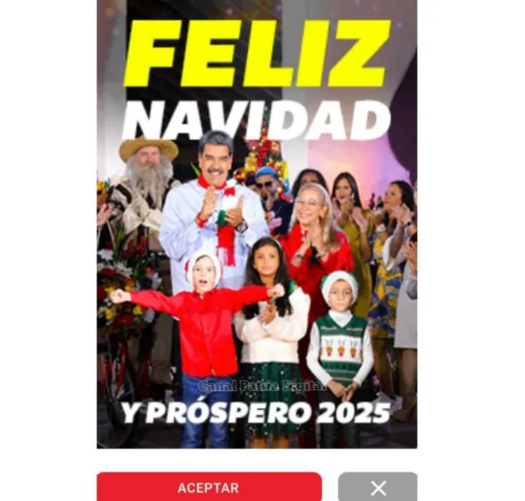 bono Feliz Navidad y Próspero 2025