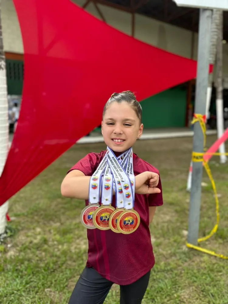 campeona nacional Nivel 5 USAG