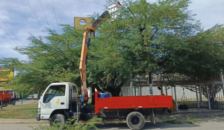 Corpoelec llevó a cabo trabajos de mantenimiento