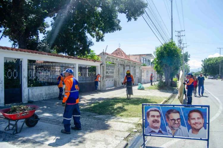 plan de limpieza en municipio Guacara