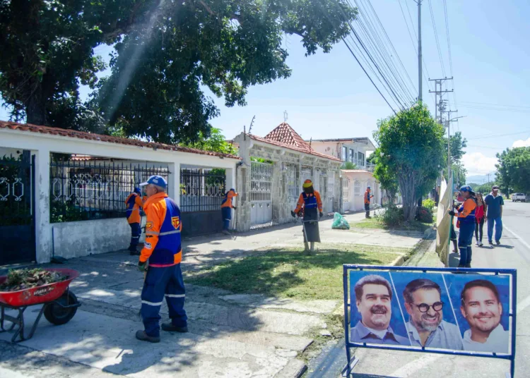 plan de limpieza en municipio Guacara