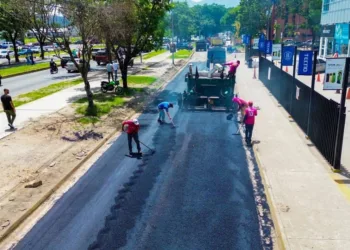 Vertidas 10 mil toneladas de asfalto en Naguanagua