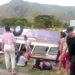 Volcamiento en la Autopista Regional del Centro