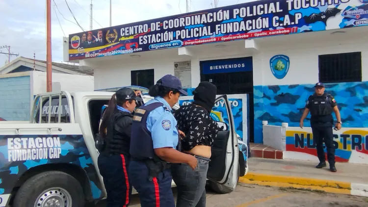 Capturada en Tocuyito sospechosa