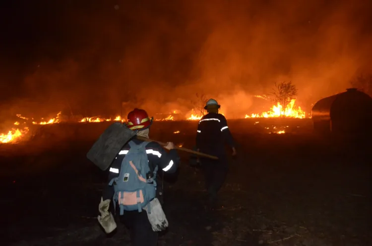 Sistema Integrado atendió incendio