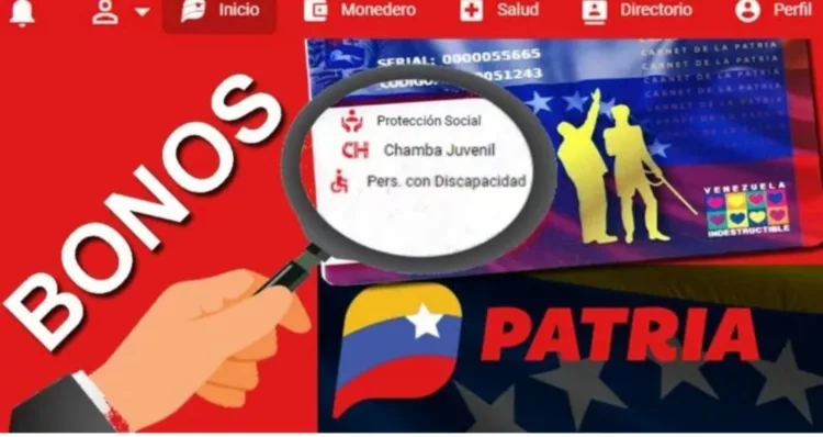 El Gobierno nacional, a través de su plataforma de subsidios Patria, continúa con la entrega de programas sociales dirigidos a diversos sectores del país. Estos son los bonos activos para este 28 de marzo.