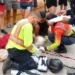 Un motorizado sufrió una caída en plena autopista Valencia-Puerto Cabello el pasado 26 de enero. El accidente le dejó un traumatismo craneoencefálico.