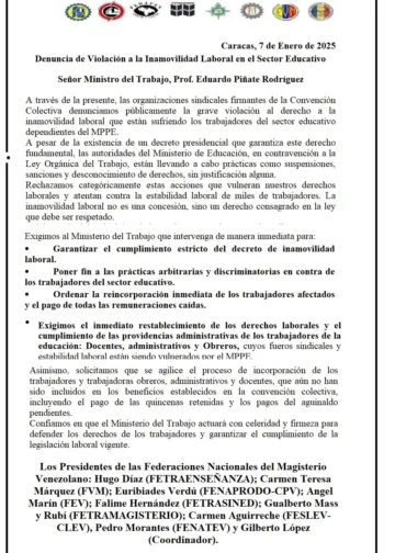 comunicado
