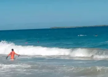 murió en playa