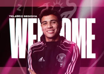 Telasco Segovia fue presentado este viernes de manera oficial por el Inter Miami, mismo equipo donde juega Lionel Messi.