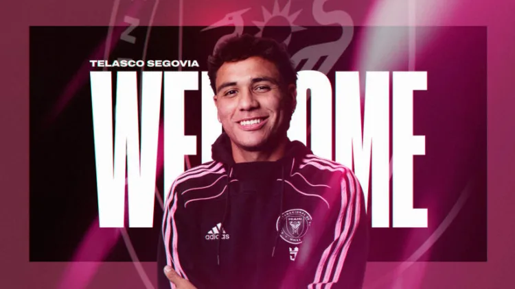 Telasco Segovia fue presentado este viernes de manera oficial por el Inter Miami, mismo equipo donde juega Lionel Messi.