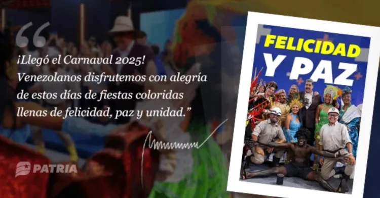 El Ejecutivo nacional ha iniciado la entrega del bono Felicidad y Paz, destinado a los usuarios debidamente registrados en el Sistema Patria.
